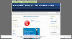 Desktop Screenshot of ncrrealpos.wordpress.com