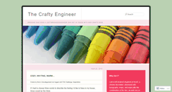 Desktop Screenshot of craftyengineer.wordpress.com