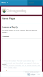Mobile Screenshot of galwaygaablog.wordpress.com