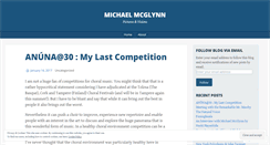 Desktop Screenshot of michaelmcglynn.wordpress.com