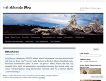Tablet Screenshot of mahabhrata.wordpress.com
