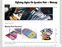 Tablet Screenshot of definingstylesblog.wordpress.com