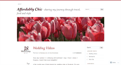 Desktop Screenshot of affordablychic.wordpress.com