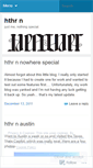 Mobile Screenshot of hthrn.wordpress.com
