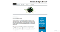 Desktop Screenshot of communityallstars.wordpress.com