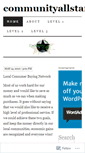 Mobile Screenshot of communityallstars.wordpress.com