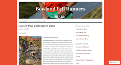 Desktop Screenshot of bowlandfellrunners.wordpress.com