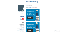 Desktop Screenshot of bookedout.wordpress.com