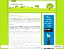 Tablet Screenshot of mmmelly.wordpress.com