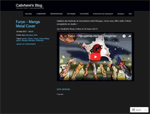 Tablet Screenshot of calivhere.wordpress.com