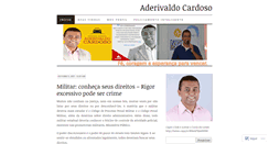 Desktop Screenshot of aderivaldo23.wordpress.com