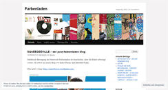 Desktop Screenshot of farbenladen.wordpress.com