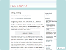 Tablet Screenshot of fkkcroatia.wordpress.com