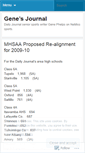 Mobile Screenshot of genephelps.wordpress.com