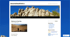 Desktop Screenshot of deserteliteathletics.wordpress.com