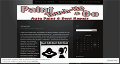 Desktop Screenshot of painttouchupandgo.wordpress.com