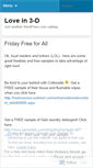 Mobile Screenshot of lovein3d.wordpress.com