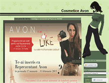 Tablet Screenshot of cosmeticeavon.wordpress.com