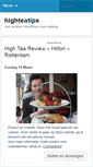 Mobile Screenshot of highteatips.wordpress.com