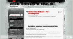 Desktop Screenshot of musicdm.wordpress.com