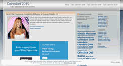 Desktop Screenshot of calendari.wordpress.com