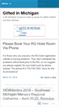 Mobile Screenshot of giftedinmichigan.wordpress.com