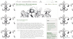 Desktop Screenshot of decablogulmuschetarilor.wordpress.com