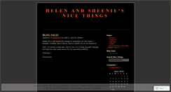 Desktop Screenshot of helensheenie.wordpress.com