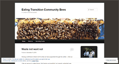 Desktop Screenshot of ealingcommunitybees.wordpress.com