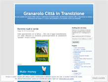 Tablet Screenshot of granarolointransizione.wordpress.com