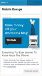 Mobile Screenshot of mobileconvert.wordpress.com