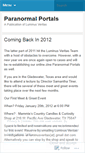 Mobile Screenshot of paranormalportal.wordpress.com
