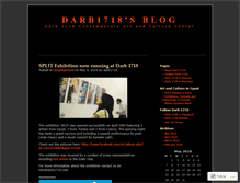 Tablet Screenshot of darb1718.wordpress.com
