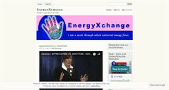 Desktop Screenshot of energyxchange.wordpress.com