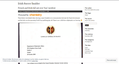 Desktop Screenshot of irishsoccerinsider.wordpress.com
