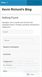 Mobile Screenshot of kevinrichard.wordpress.com