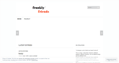 Desktop Screenshot of franklyfriends.wordpress.com