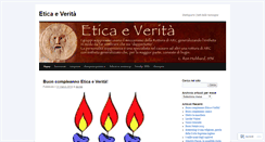 Desktop Screenshot of eticaeverita.wordpress.com