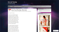 Desktop Screenshot of danandtuesday.wordpress.com