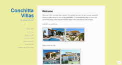 Desktop Screenshot of conchittavillas.wordpress.com