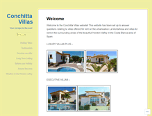 Tablet Screenshot of conchittavillas.wordpress.com