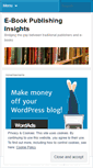 Mobile Screenshot of ebookpublishinginsights.wordpress.com