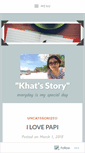 Mobile Screenshot of khatrine.wordpress.com