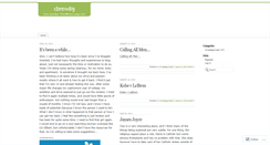 Desktop Screenshot of cbrew89.wordpress.com