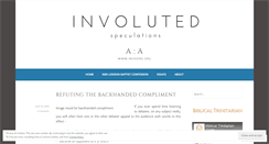 Desktop Screenshot of involutedgenealogies.wordpress.com