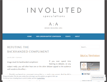 Tablet Screenshot of involutedgenealogies.wordpress.com