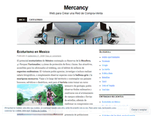 Tablet Screenshot of mercancy.wordpress.com