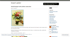 Desktop Screenshot of gracepicks.wordpress.com