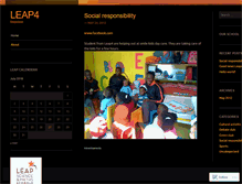 Tablet Screenshot of leap4diepsloot.wordpress.com