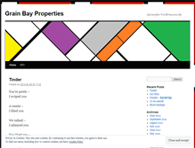 Tablet Screenshot of grainbay.wordpress.com